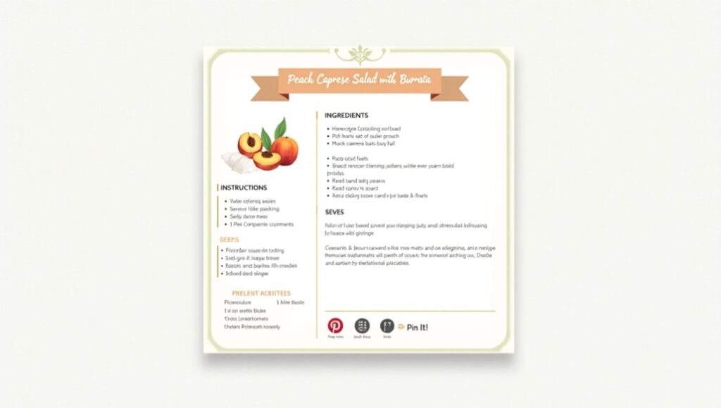 Printable Recipe Card