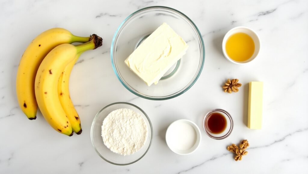 Fresh Banana Cream Cheese Muffins