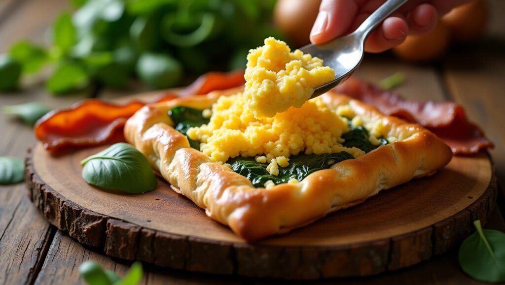 Handheld Egg and Cheese Treats