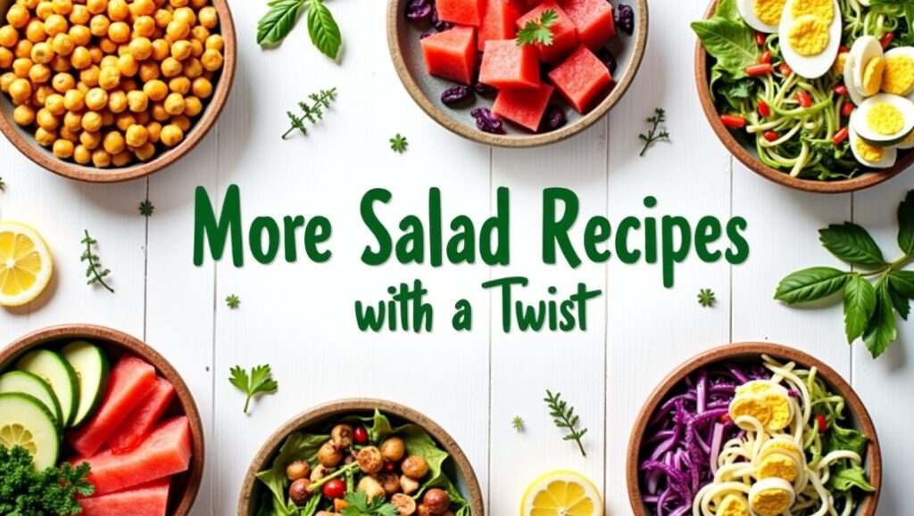 🥗 More Salad Recipes with a Twist
