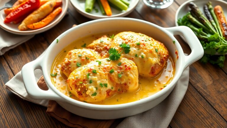 Garlic Parmesan Chicken Bake
