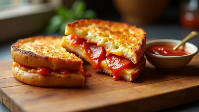 Pizza Grilled Cheese Sandwich
