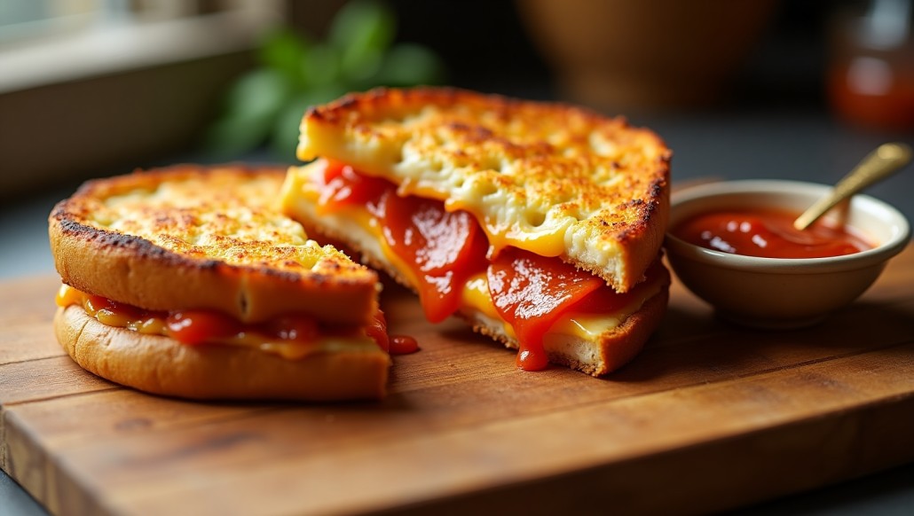 Pizza Grilled Cheese Sandwich