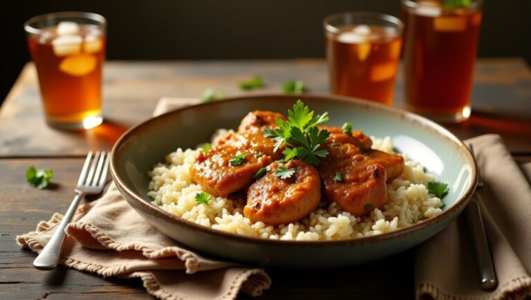 Smothered Chicken & Rice: A Southern Comfort Classic