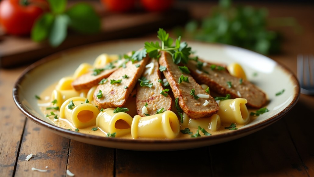 Asiago Tortelloni Alfredo With Grilled Chicken: A Decadent Italian Classic