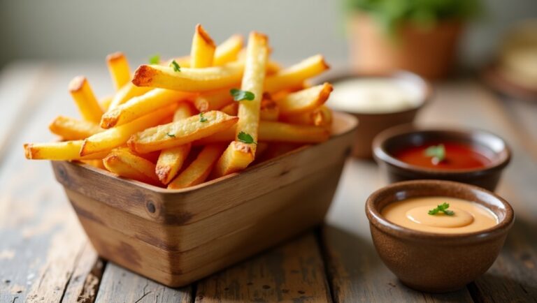 Crispy Air Fryer Seasoned French Fries