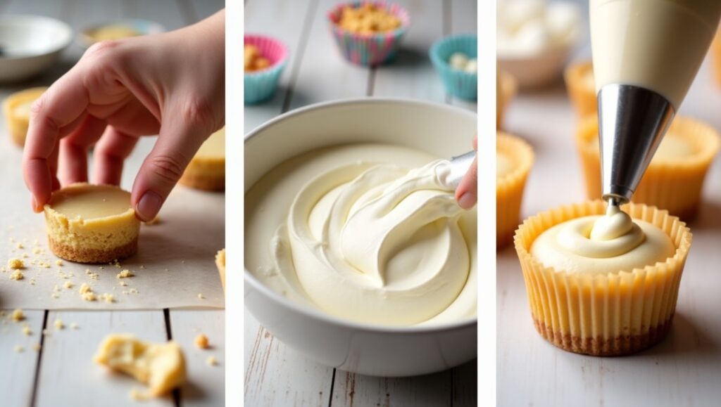How to Make Elegant No Bake Mini Cheesecakes