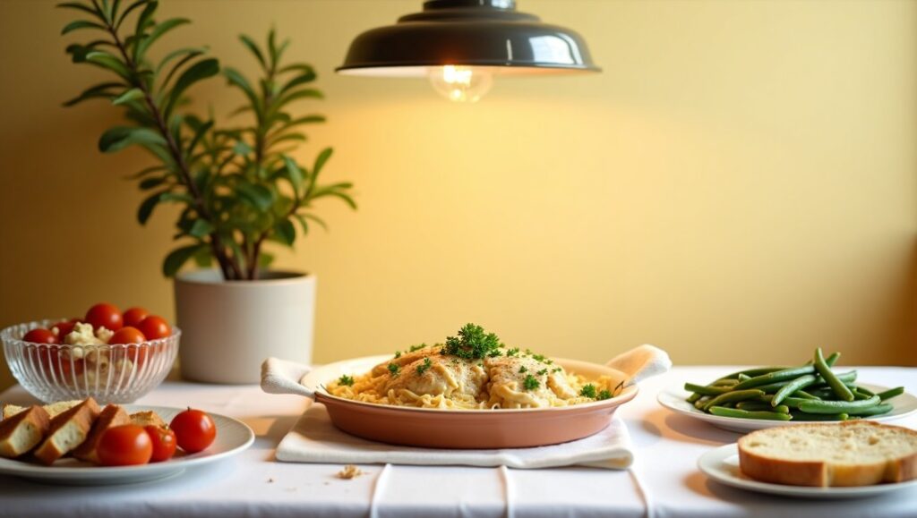 What to Serve With Chicken Alfredo Casserole