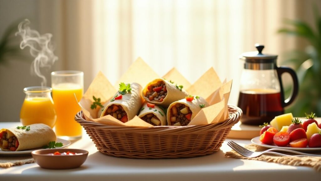 When to Serve Breakfast Burritos