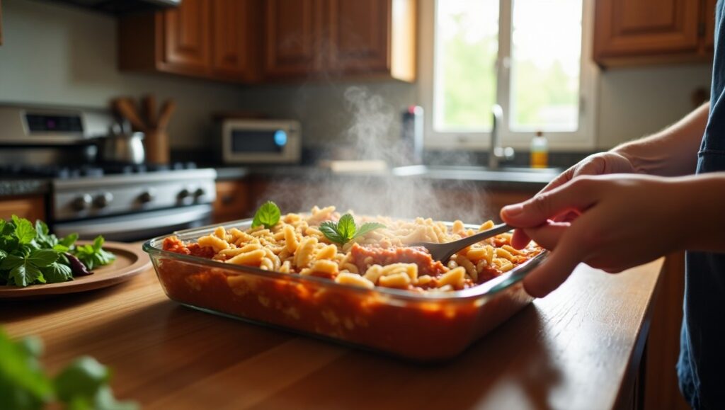 How to Make Baked Ziti with Meat Sauce