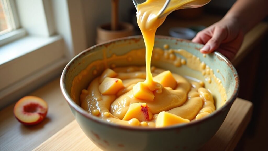 How to Make Honey Peach Cream Cheese Cupcakes
