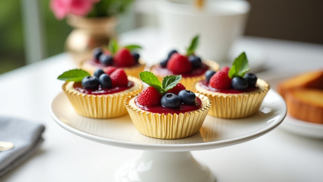 Bake Mini Cheesecakes