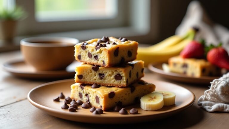 Chocolate Chip Banana Bars