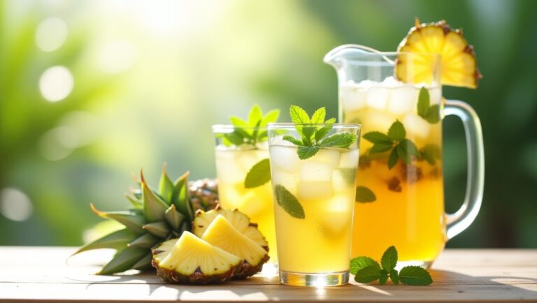 Pineapple Mint Tea