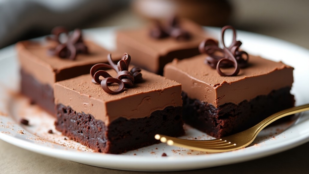 Chocolate Mousse Brownies