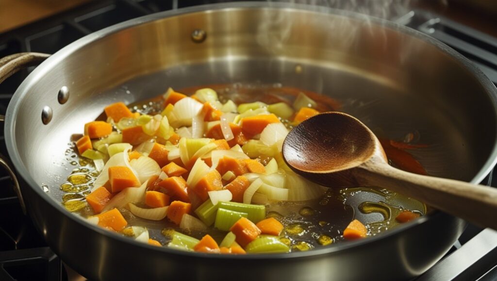 Sauté the Vegetables