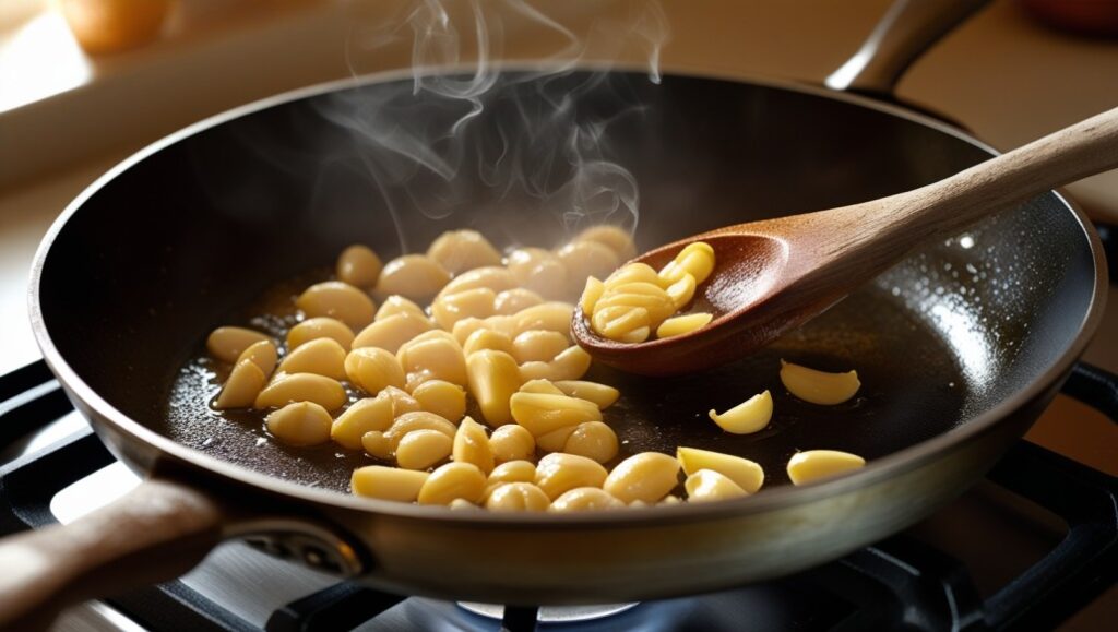 Make the Creamy Pesto Sauce