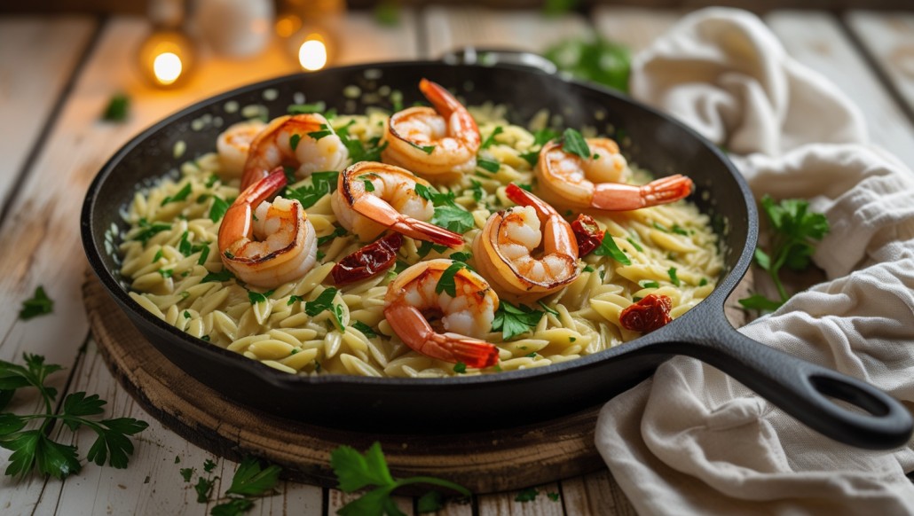 One Pot Marry Me Shrimp and Orzo Pasta: A Creamy, Romantic Delight