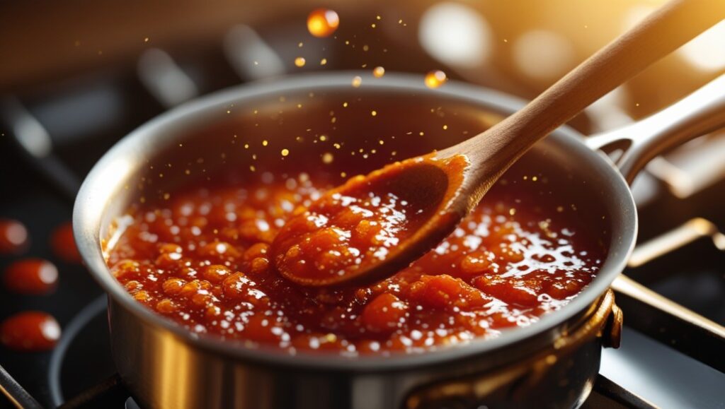 Make the Sweet and Spicy Sauce