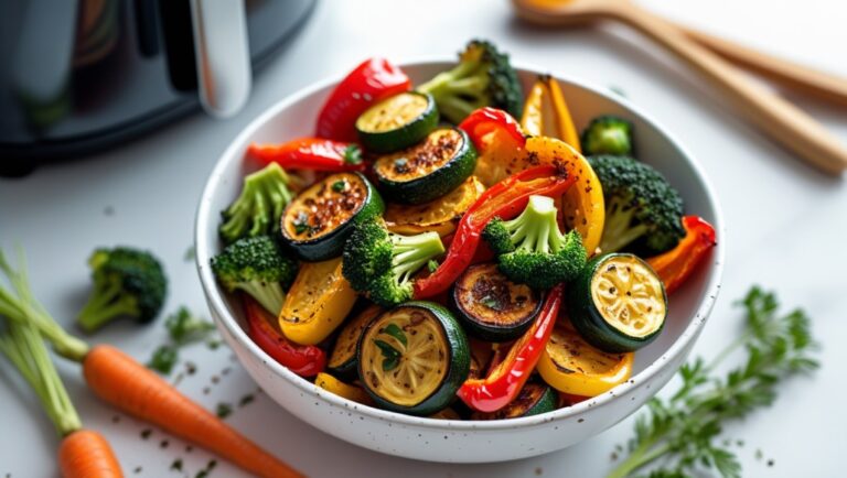 Crispy Roasted Air Fryer Vegetables