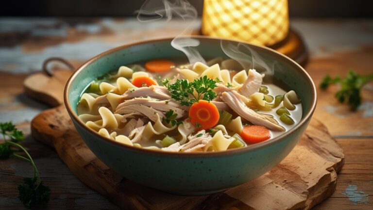 The Coziest Chicken Noodle Soup: A Comfort Food Classic