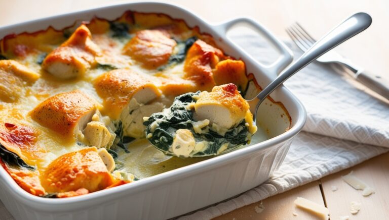 Chicken and Spinach Casserole