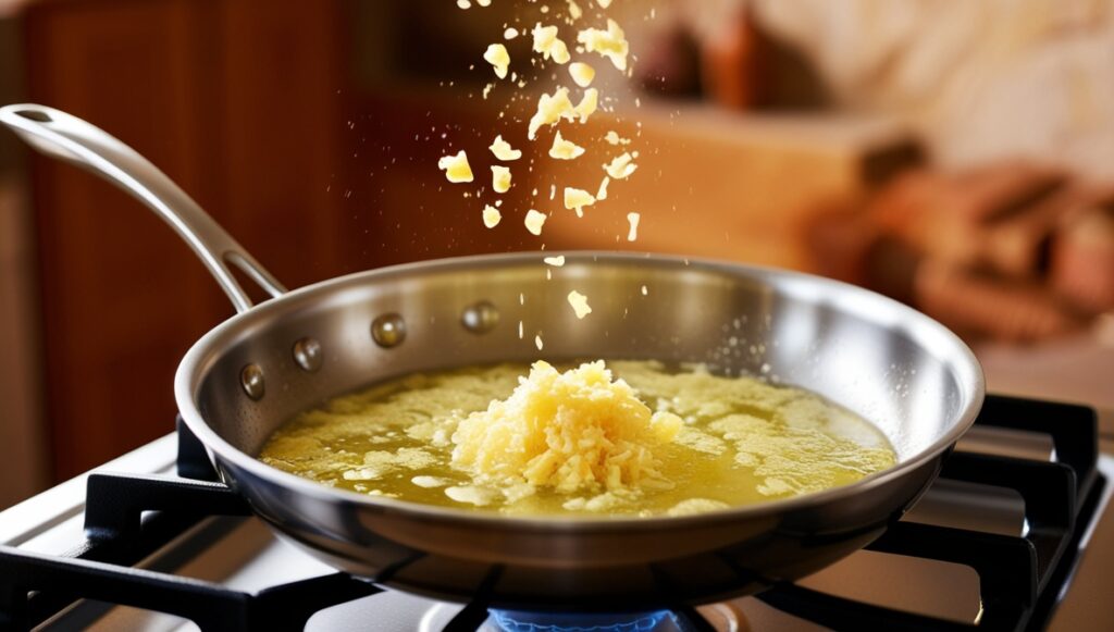 Sauté the Garlic