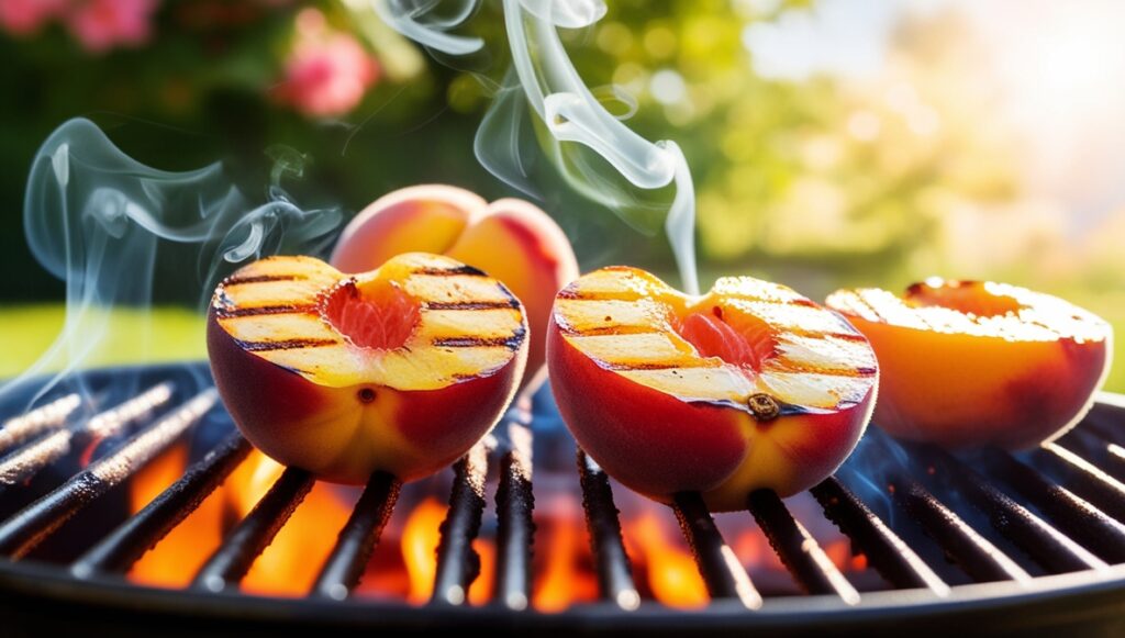 Grill the Peaches