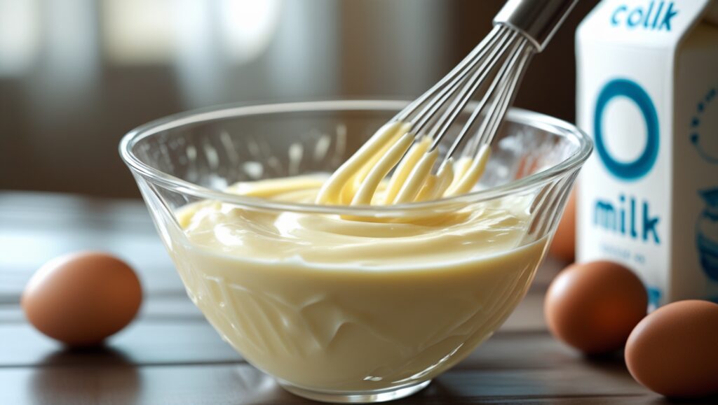Mix the Custard Filling