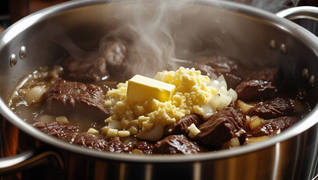 Prepare the Garlic Butter Base