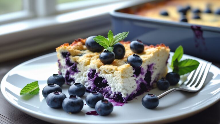 Blueberry Cottage Cheese Breakfast