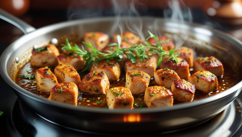 Sear the Chicken