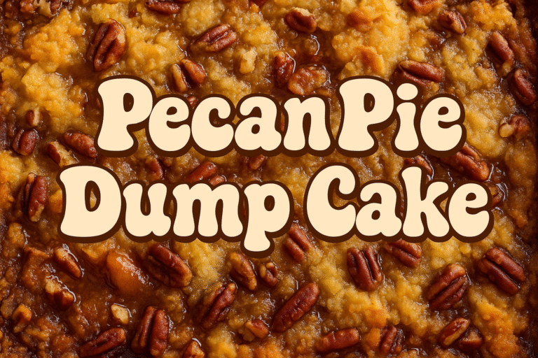 Pecan Pie Dump Cake