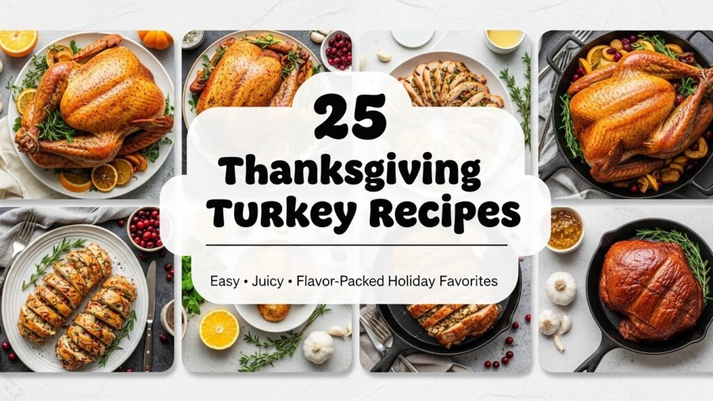25 Thanksgiving Turkey Recipes