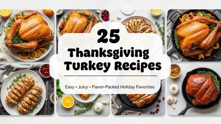 25 Thanksgiving Turkey Recipes