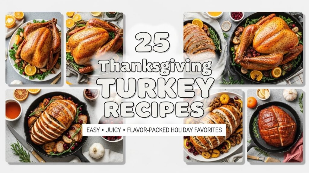 25 Thanksgiving Turkey Recipes