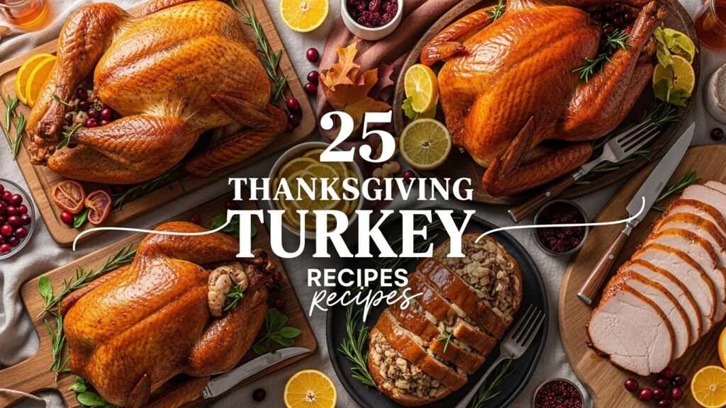 25 Thanksgiving Turkey Recipes